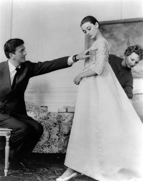 hubert de givenchy french clothing designers|audrey hepburn and hubert givenchy.